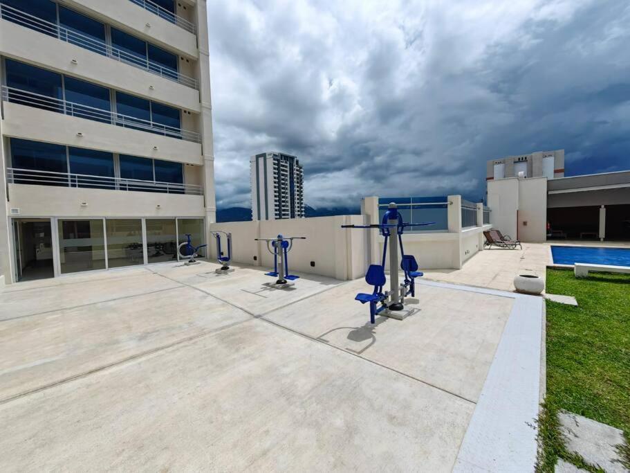 1102 Torre Los Yoses Hermoso Apartamento En Barrio Escalante Sin Parqueo 聖荷西 外观 照片